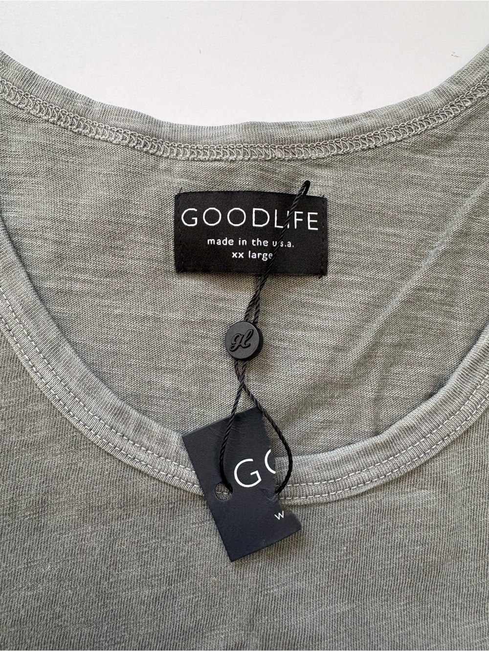 Goodlife Gray Tank Size XXL New with tags - Picture 3 of 7